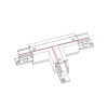 Коннектор T-образный правый 1 Nowodvorski Ctls Power 8242