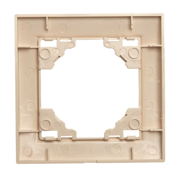 Рамка 1-постовая Stekker Эрна слоновая кость PFR00-9001-02 39624