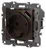 Розетка ЭРА Серия 12 12-4108-13 2P+E 16A-250В со шторками с USB type-A+C 5В-3А бронза Б0067757