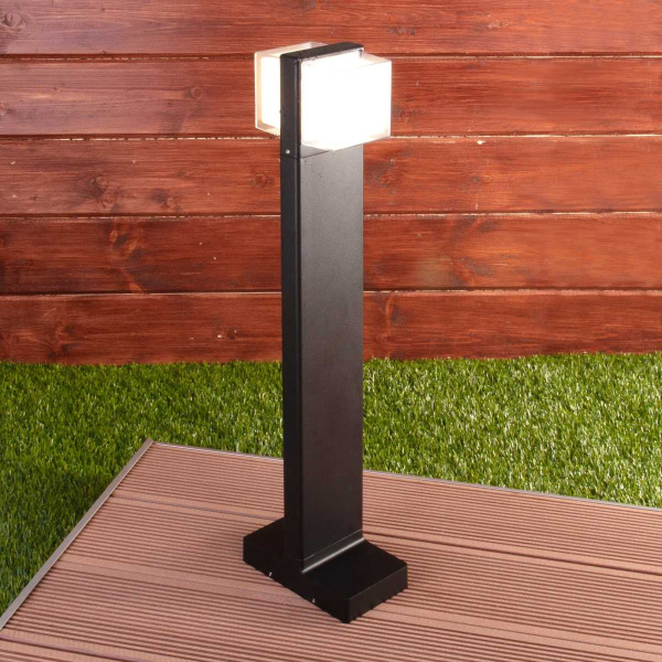 Уличный светодиодный светильник Elektrostandard 1520 Techno LED Maul чёрный a048171