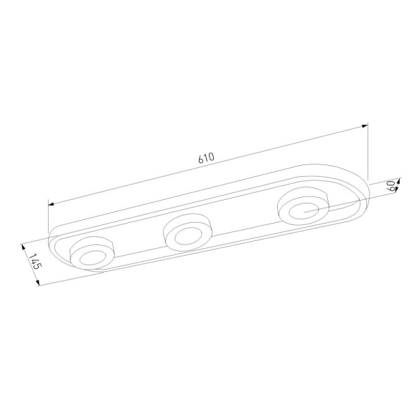 Светодиодный спот Eurosvet Slam 20123/3 LED белый