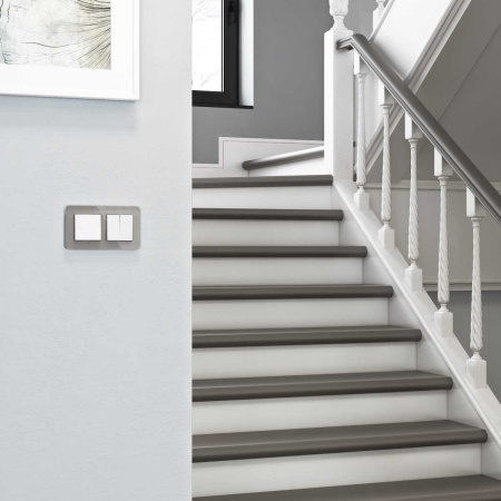 Рамка Werkel Elite на 2 поста дымчатый W0022417 4690389180699