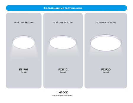 Светильник Ambrella Light ORBITAL FZ1720