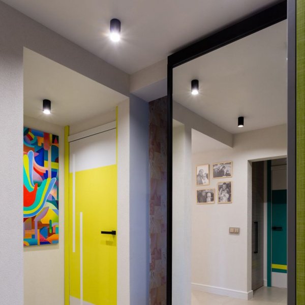 Потолочный светильник Elektrostandard Spike DLN112 GU10 черный a048145