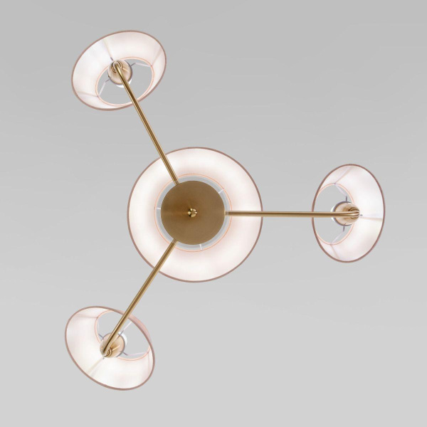 Подвесная люстра Eurosvet Milos 60153/6 латунь