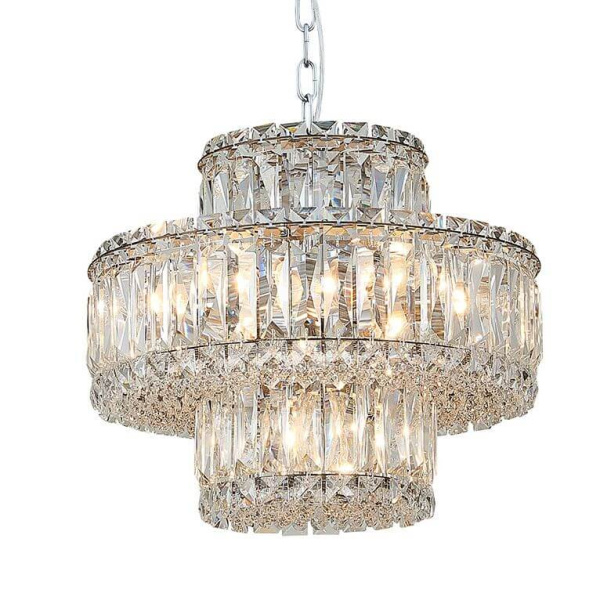 Подвесная люстра Newport 8458+3/C chrome М0067682