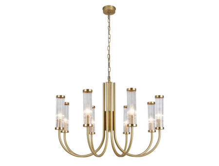 Подвесная люстра Newport 4558/C brass М0072095