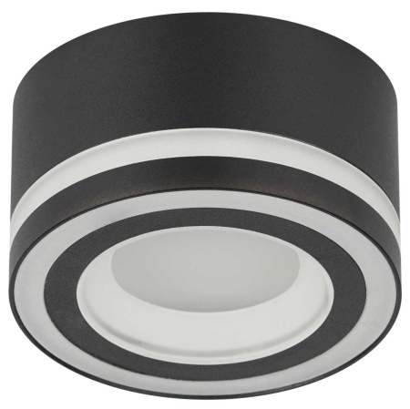 Светильник встраиваемый ЭРА DK113 BK под лампу GX53 черный Б0059788