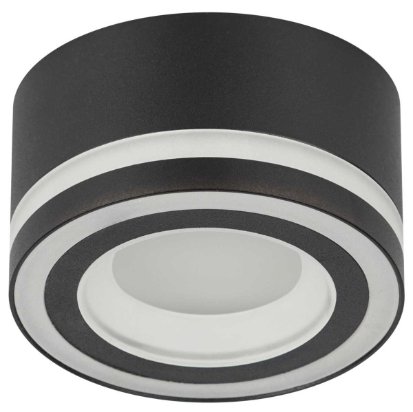 Светильник встраиваемый ЭРА DK113 BK под лампу GX53 черный Б0059788