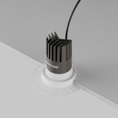 Встраиваемый светильник Maytoni Technical Downlight Dip DL119-10W-3K-TRS-W