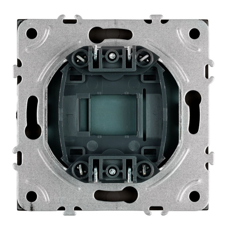 Заглушка (механизм), серия Эмили, платиново-серый, soft touch, RST00-5116-10 49961