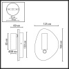 Настенный светильник Odeon Light Roy Hightech 7183/9WL