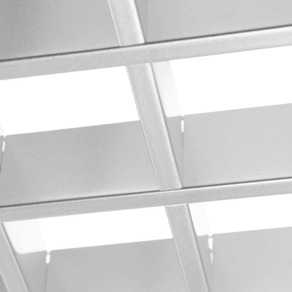 Направляющая для потолка Грильято ячейка 75х75 мм 2,4 м металлик