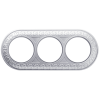 Рамка Werkel Antik Runda на 3 поста жемчужный WL70-frame-03 4690389106552