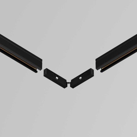 Коннектор питания угловой Maytoni Technical Accessories for tracks Levity TRA184CPC-1B-3