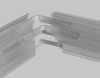 Комплект угловых вертикальных и горизонтальных соединителей Ambrella Light TRACK SYSTEM GL2015