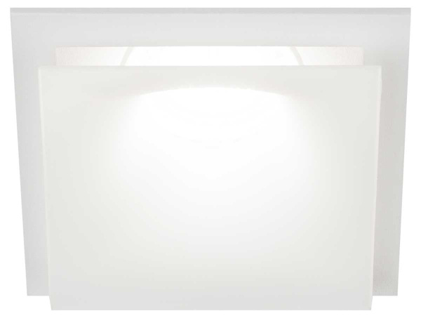 Светильник встраиваемый декоративный ЭРА KL102 WH под лампу MR16 GU5.3 белый Б0056350