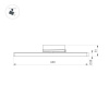Трековый светодиодный светильник Arlight LGD-Tube-Turn-4TR-L600-20W Day4000 036297(1)