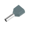 Наконечник штыревой втулочный изолированный НШВИ(2) LD406-0508 0,5-8 (DIY упаковка 25 шт) 50709