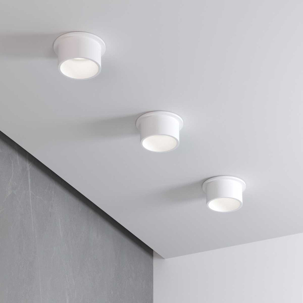 Встраиваемый светильник Elektrostandard Moll 25004/01 GU10 белый a064243