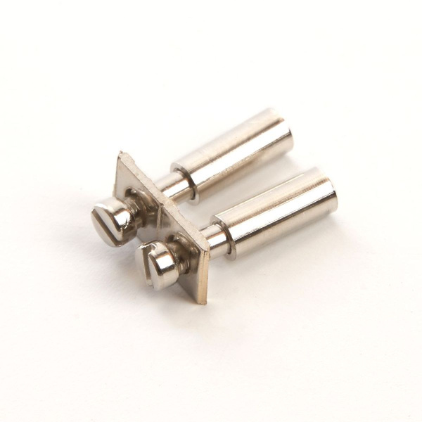 Центральная перемычка для ЗНИ 4 мм (JXB 4) 2PIN LD558-2-40, Stekker (DIY упаковка 20 шт) 49130