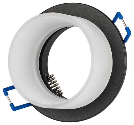 Светильник встраиваемый декоративный ЭРА DK106 BK под лампу MR16 GU5.3 черный Б0058428