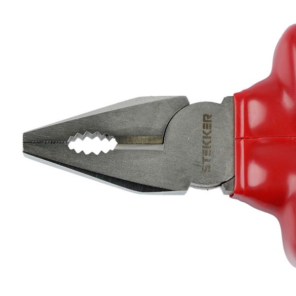 Плоскогубцы комбинированные диэлектрические Stekker, 180мм, PLE1-180-S 50502