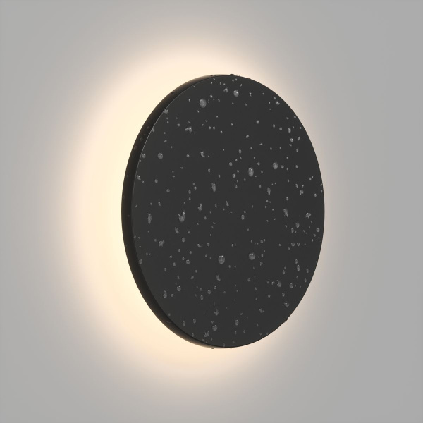 Уличный настенный светодиодный светильник Denkirs Alta DK9780-BK