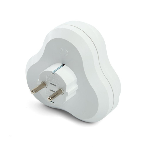 Разветвитель сетевой Stekker 3гн с/з ADP16-23-21 49165