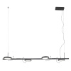 Подвесная светодиодная люстра Crystal Lux CLT 027C4 L1000 BL