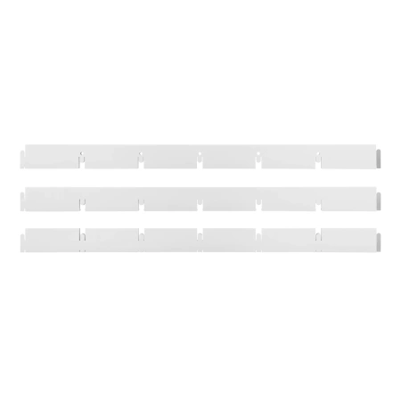 Решетки для потолка Грильято ячейка 75х75 мм 6 шт 2,16 м2 матовый белый