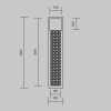 Бра Maytoni MOD474WL-L30B3K