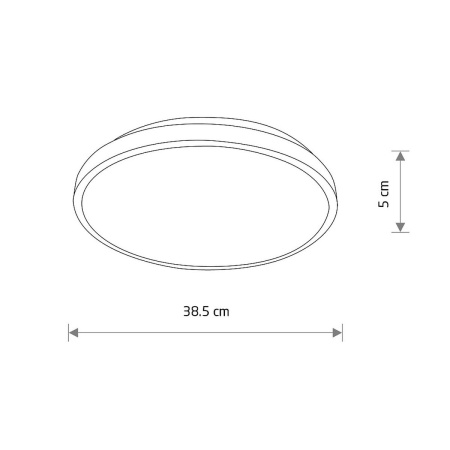 Потолочный cветильник Nowodvorski Agnes Round Led Pro Black 10972