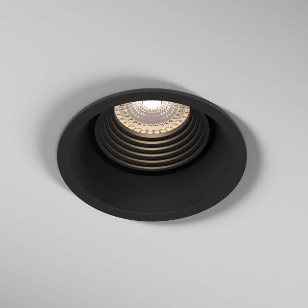 Встраиваемый светильник Elektrostandard Punto черный 25016/01 a065471