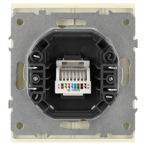 Розетка ЭРА Arktik 16-3107-02 информационная RJ45 слоновая кость Б0070475