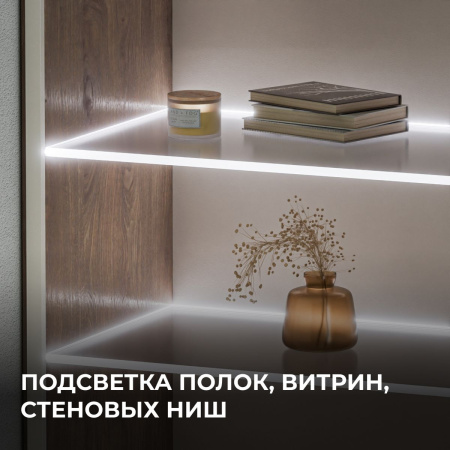 Светодиодная лента Apeyron 7W/m 384LED/m COB холодный белый 5М 00-380