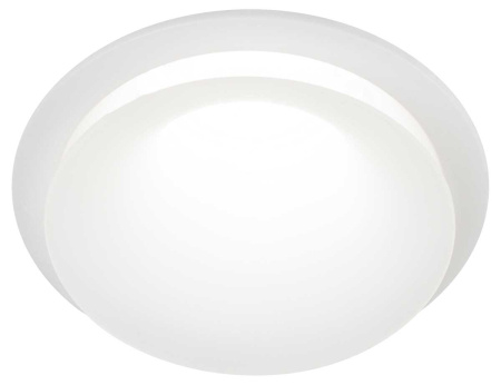 Светильник встраиваемый декоративный ЭРА KL103 WH под лампу MR16 GU5.3 белый Б0056349