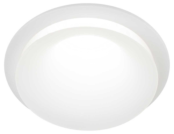 Светильник встраиваемый декоративный ЭРА KL103 WH под лампу MR16 GU5.3 белый Б0056349