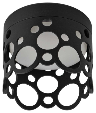 Светильник встраиваемый ЭРА DK115 SBK под лампу GX53 черный матовый Б0061184