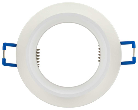 Светильник встраиваемый декоративный ЭРА DK106 WH под лампу MR16 GU5.3 белый Б0058426
