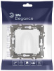 Вывод кабеля ЭРА Elegance 14-6003-01М белый матовый Б0065849
