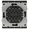 Переключатель ЭРА Arktik 16-1110-05 перекрёстный двойной 10АХ-250В антрацит Б0070408