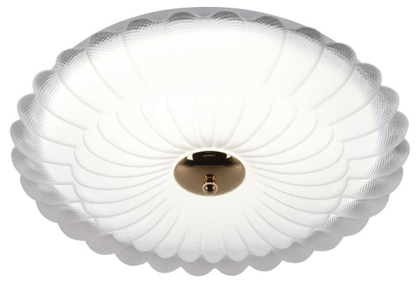 Светильник потолочный светодиодный ЭРА Классик без ДУ SPB-6 Chester 48W-5K WH+GD 5000К белый/золото Б0070191