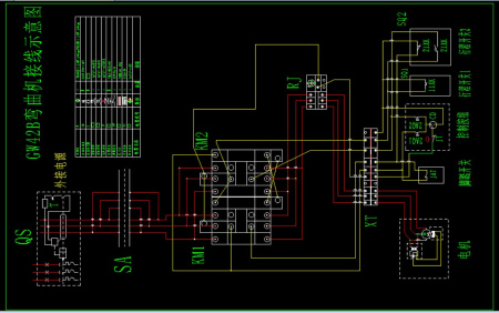 Станок для гибки арматуры с концевиком TSS GW 42В