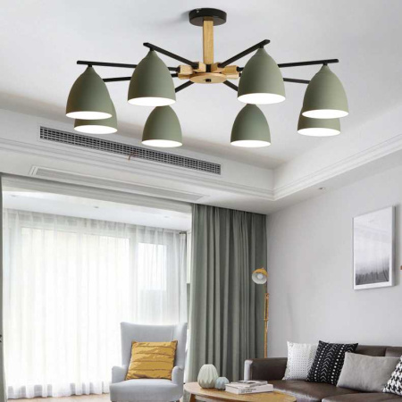 Потолочная люстра Imperium Loft Noa 8 Mint 183468-26