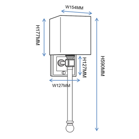 Бра Imperium Loft Regina Andrew Crystal Sconce 149048-22