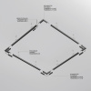 Шинопровод подвесной Maytoni Exility TRXM034-R-412B