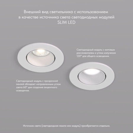 Встраиваемый светильник Denkirs Rodvig DK3061-WH