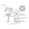 Встраиваемый светильник Crystal Lux CLT 068C1 BL