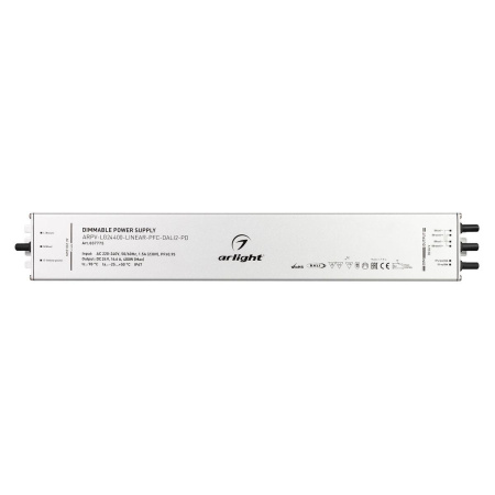 Блок питания Arlight ARPV-LG24400-Linear-PFC-Dali2-PD 24V 400W IP67 16,7A 037775